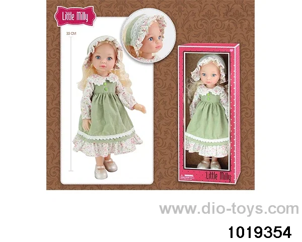 14 inch doll in window box