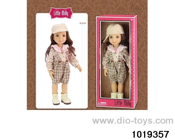 14 inch doll in window box