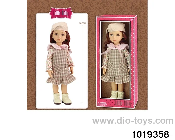 14 inch doll in window box