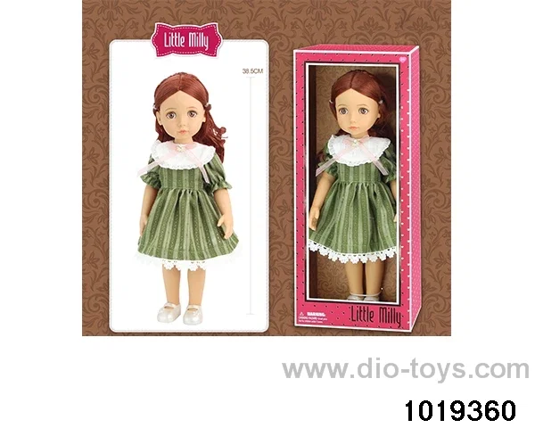 14 inch doll in window box
