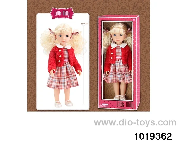 14 inch doll in window box
