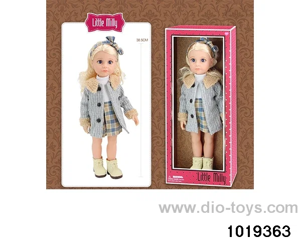 14 inch doll in window box