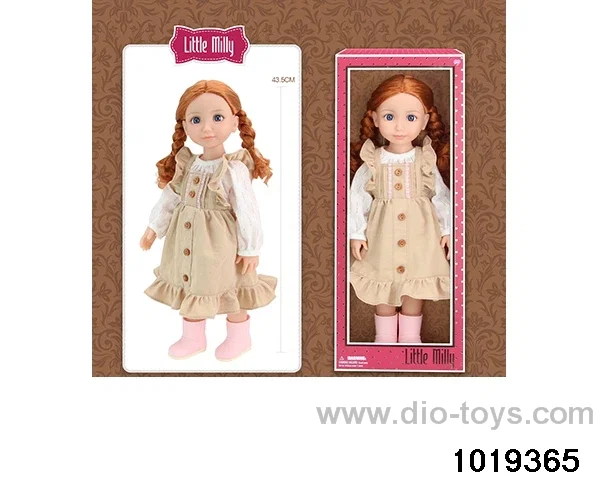 14 inch doll in window box