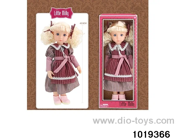 14 inch doll in window box