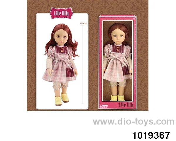 14 inch doll in window box