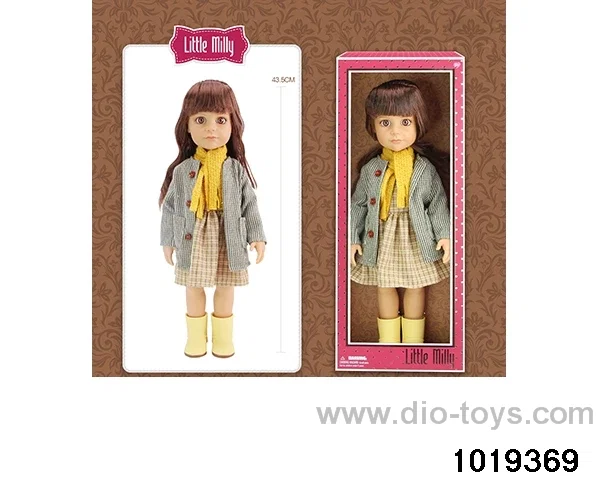 14 inch doll in window box