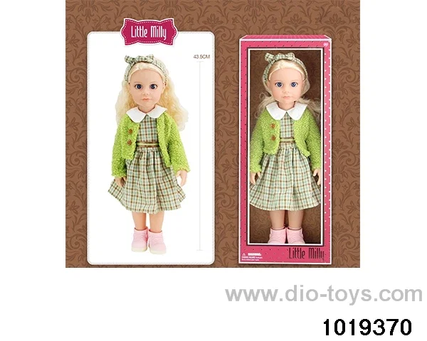 14 inch doll in window box