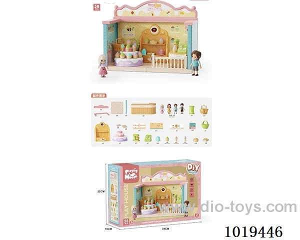 DIY food set in color box