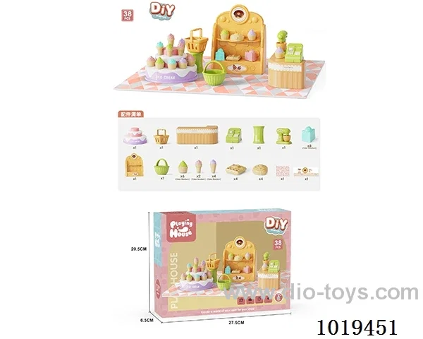 DIY food set in color box