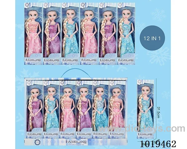 12 in 1  11.5inch barbie sets in display box