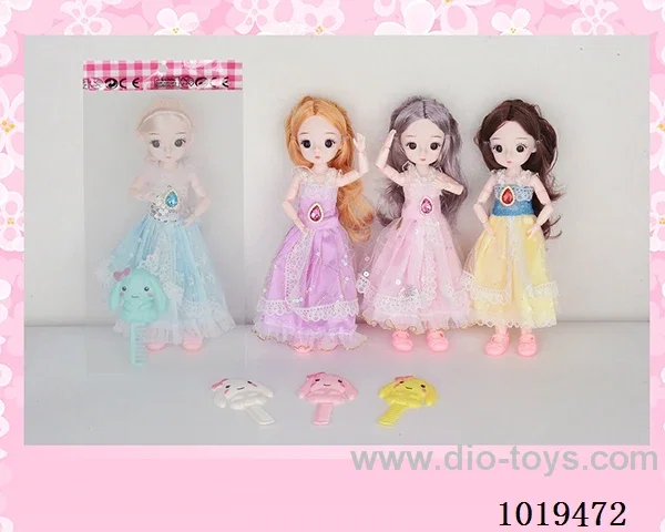 9inch doll  4sets mixed loading in opp bag
