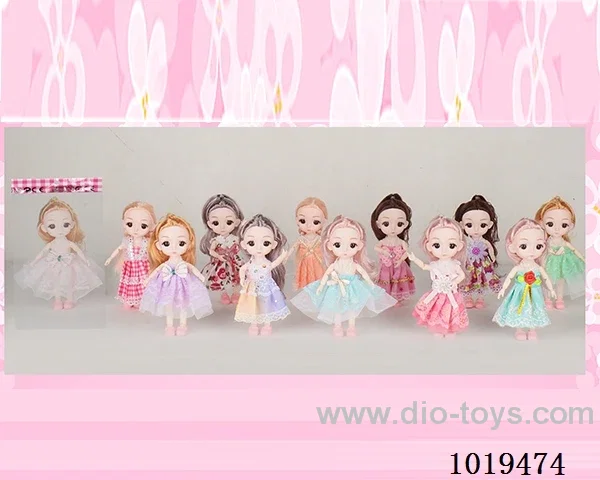 6inch doll many sets mixed loading in opp bag