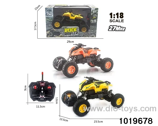 1:18 4ch RC car with light in window box