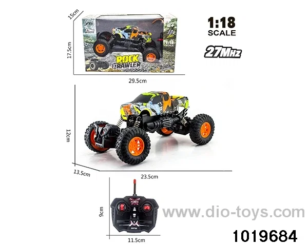 1:18 4ch RC car with light in window box