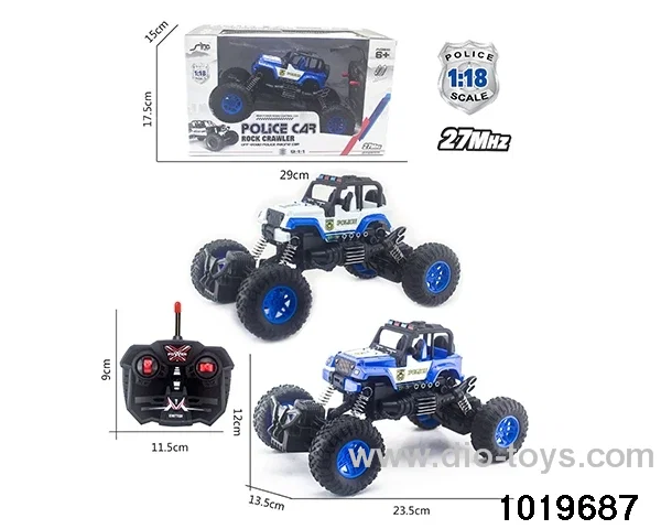 1:18 4ch RC car with light in window box