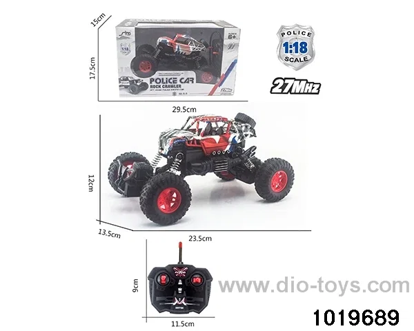 1:18 4ch RC car with light in window box