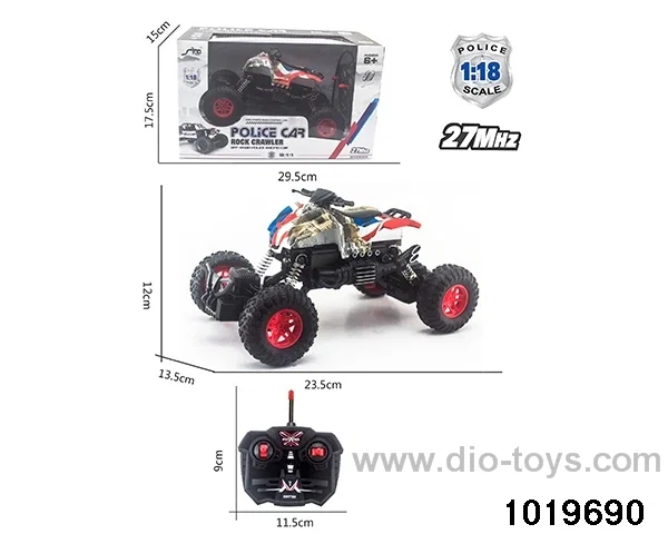 1:18 4ch RC car with light in window box
