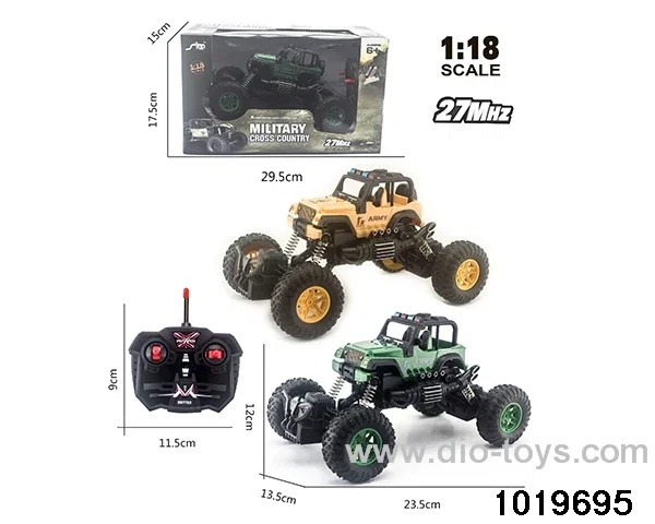1:18 4ch RC car with light in window box