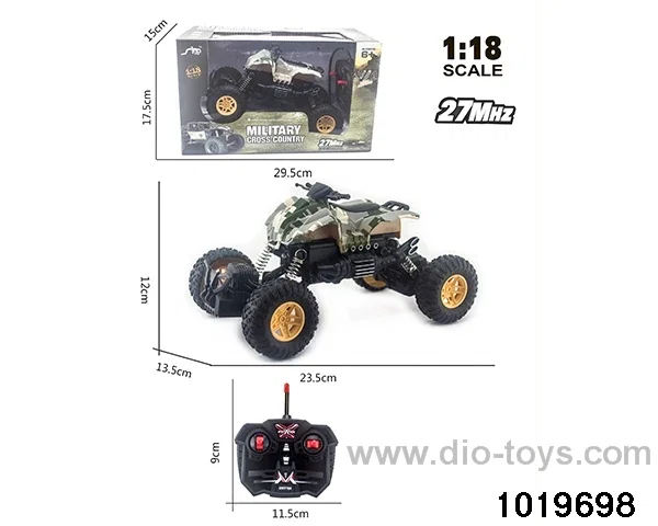 1:18 4ch RC car with light in window box