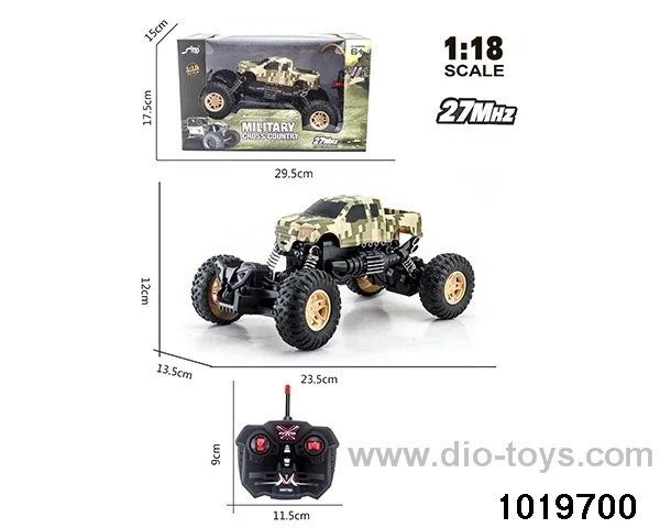 1:18 4ch RC car with light in window box