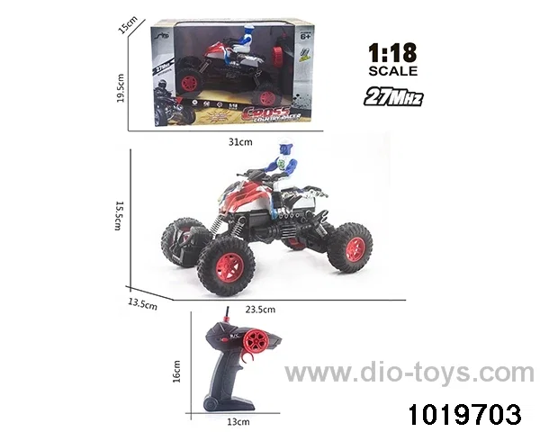 1:18 4ch RC car with light in window box