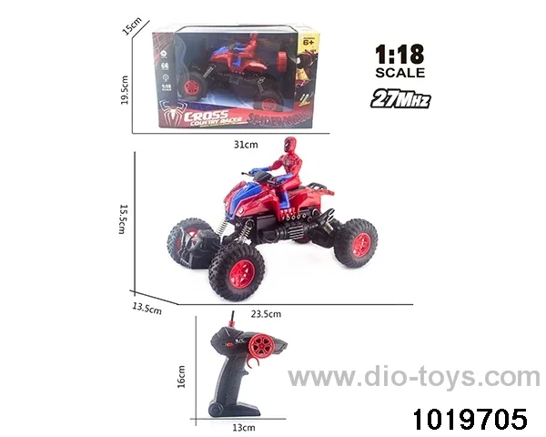 1:18 4ch RC car with light in window box