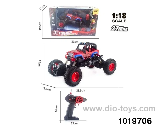 1:18 4ch RC car with light in window box