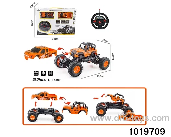 1:18 4ch RC car with light in window box