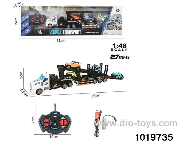 1:48 4ch RC car with light in window box