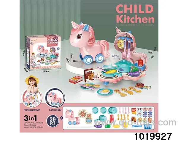 Pony kitchen satchel in paper card