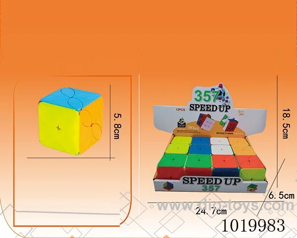 12pcs magic cube in display box