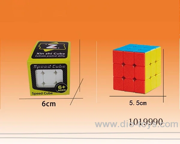 5.5cm magic cube in window box