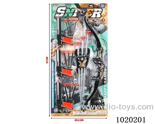 gun toys in blister card