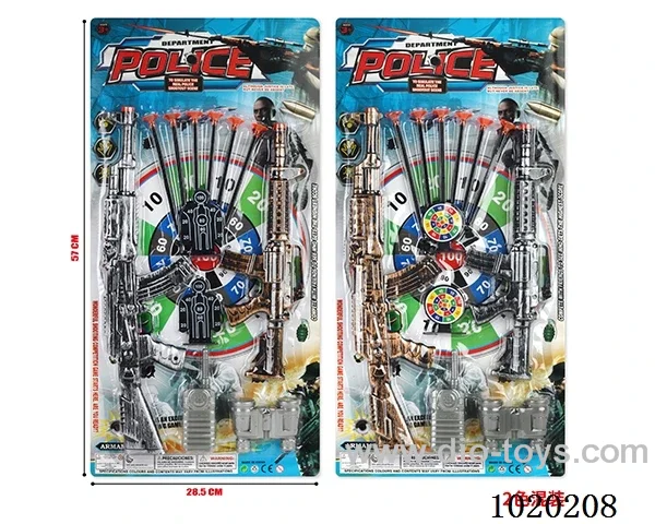 gun toys in blister card