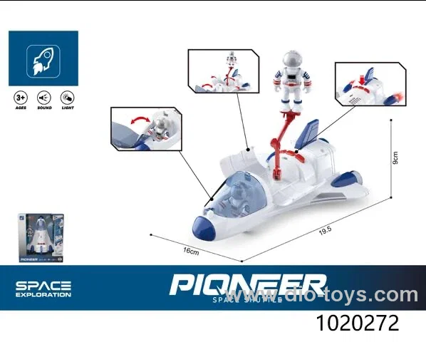 friction shuttle with sound and light（include 3*ag13）