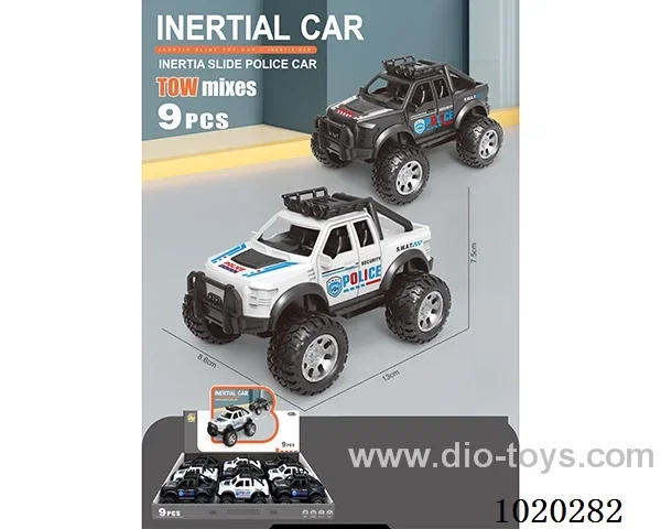 9pcs Inertial car in display box