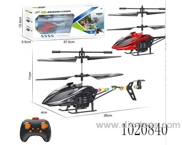 2.5ch RC aircraft with light bar&include battery in window box