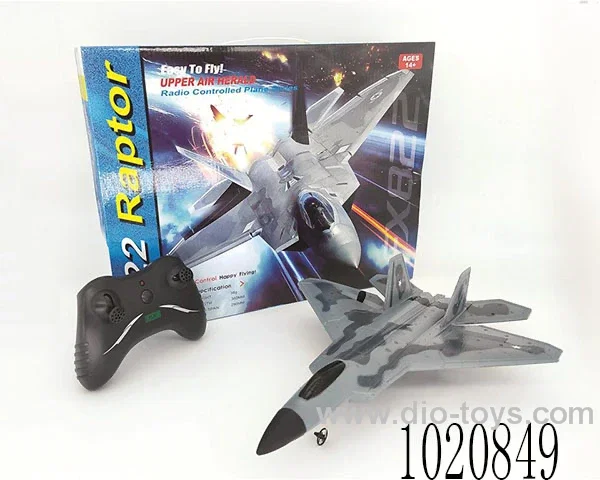 F22 Fighter RC aircraft in color box