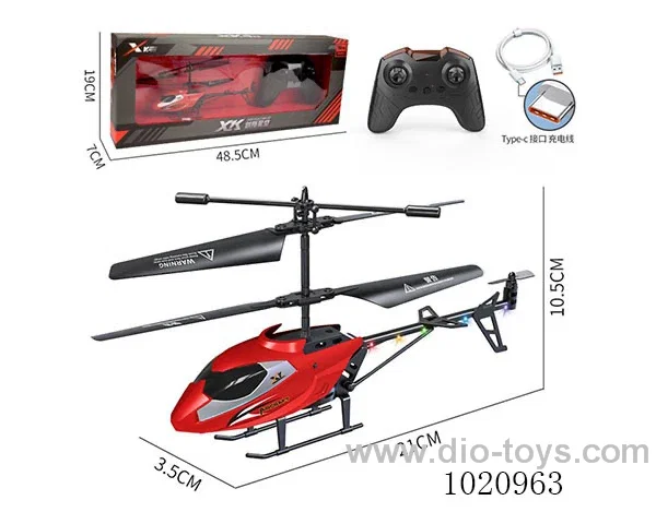 2.5ch RC aircraft 2color mixed loading  in window box