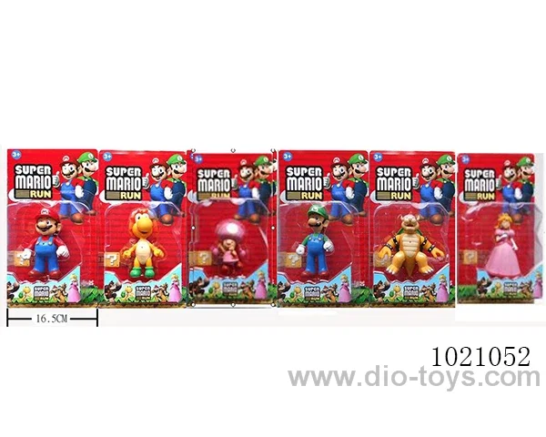 3.5-5inch mario  doll 6sets mixed loading  （Four of them have lights）