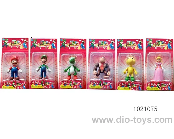 4-4.5inch mario doll in Blister with insert