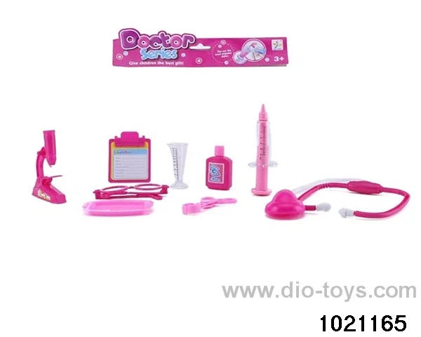 Medical equipment in PVC bag