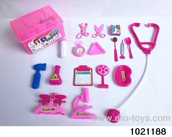 Medical equipment in Plastic box