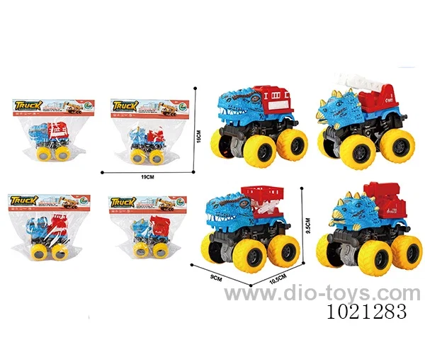 double friction car in PP bag with header