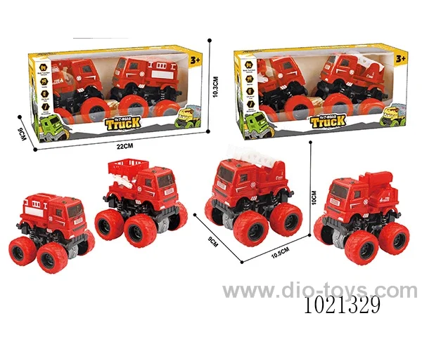 2pcs double friction car in window box