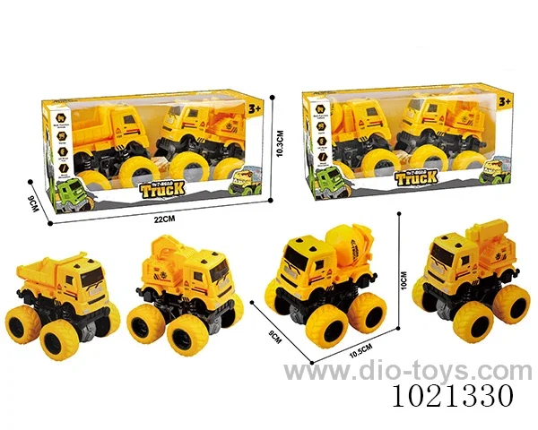 2pcs double friction car in window box