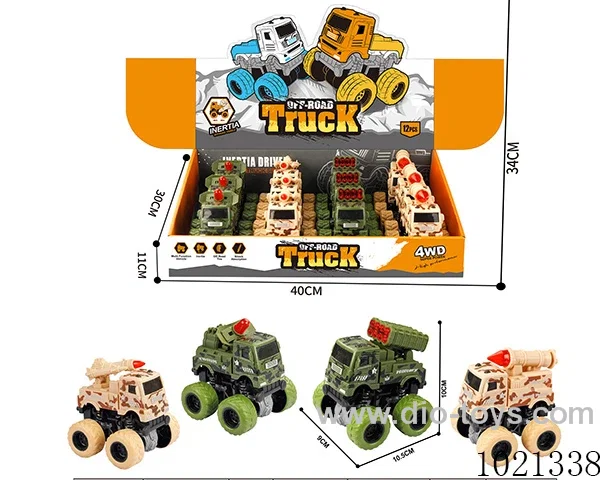 12pcs double friction car in Display box