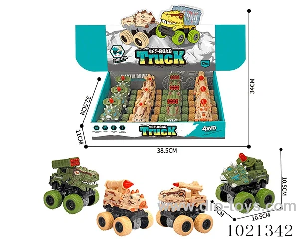 12pcs double friction car in Display box