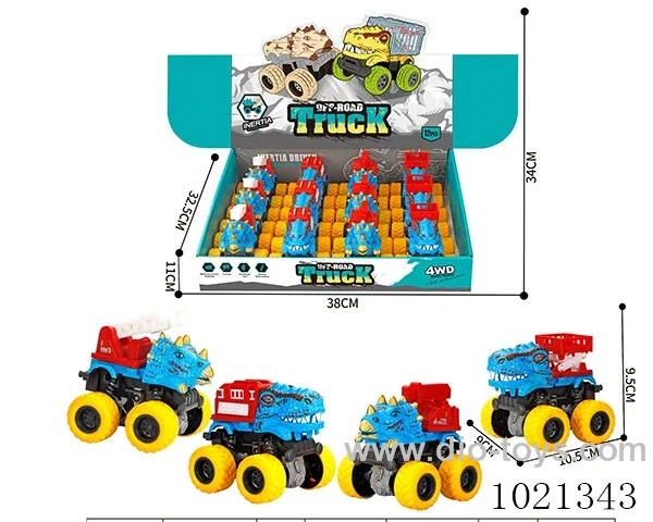 12pcs double friction car in Display box
