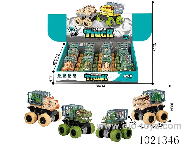 12pcs double friction car in Display box